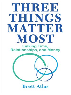 cover image of Three Things Matter Most